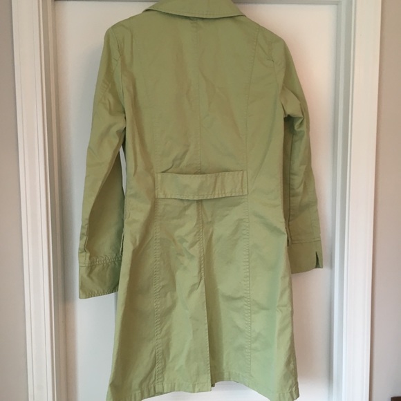 Halogen Trench Coat - Pistachio - Picture 6 of 7